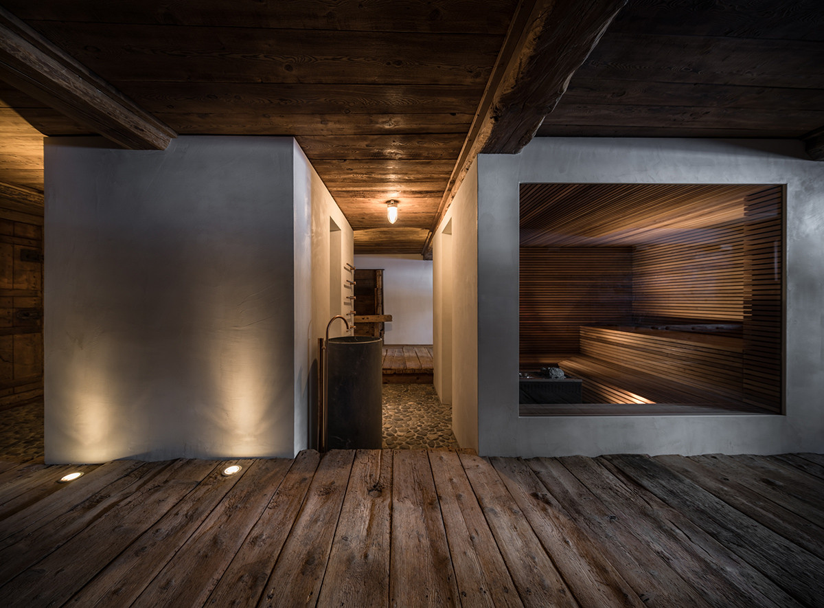 Mineralischer Mörtelbelag - Sauna - Schweiz