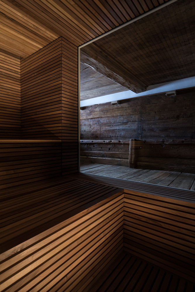 Mineralischer Mörtelbelag - Sauna - Schweiz