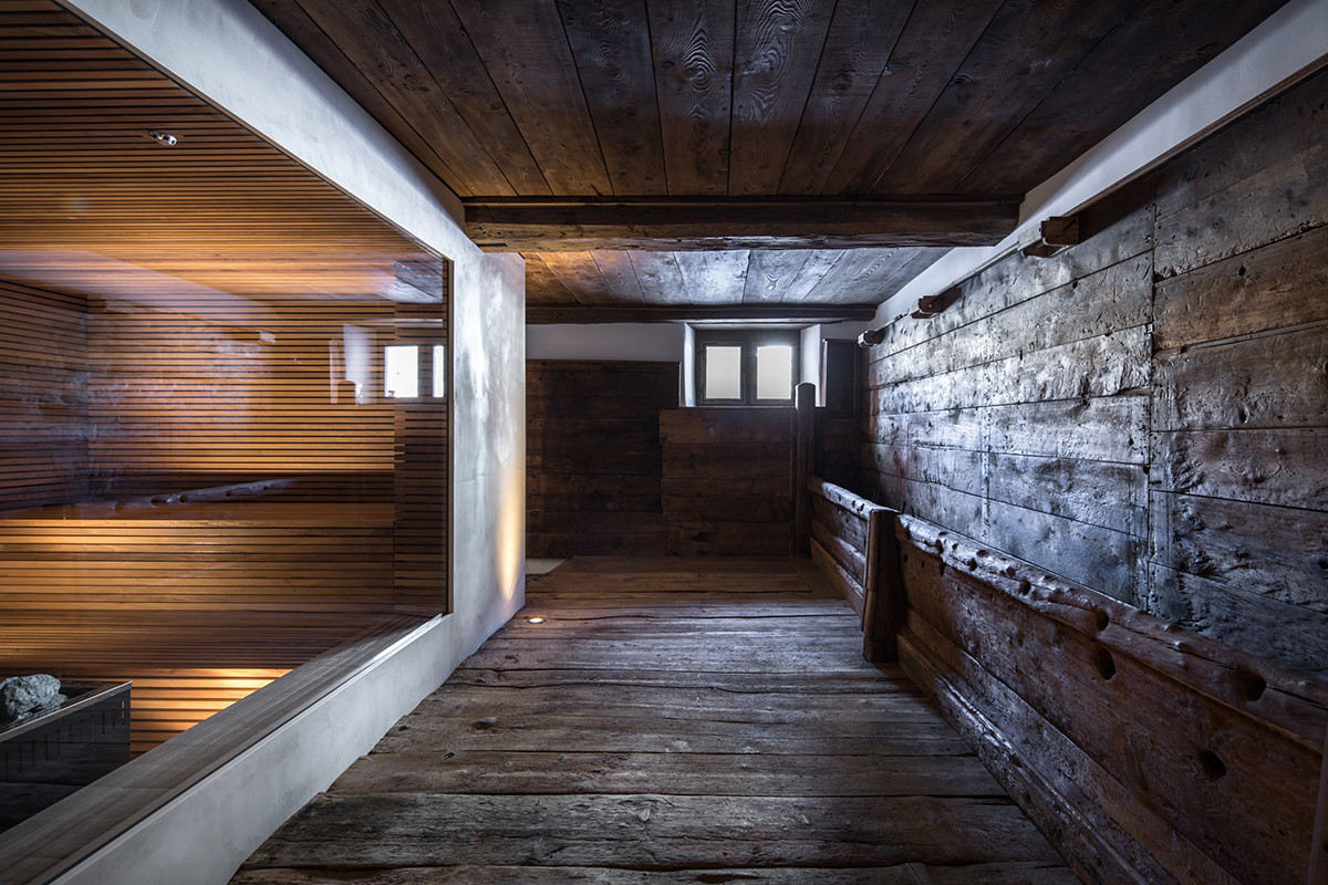 Mineralischer Mörtelbelag - Sauna - Schweiz