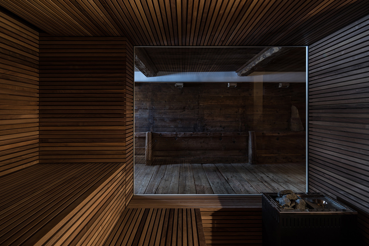 Mineralischer Mörtelbelag - Sauna - Schweiz