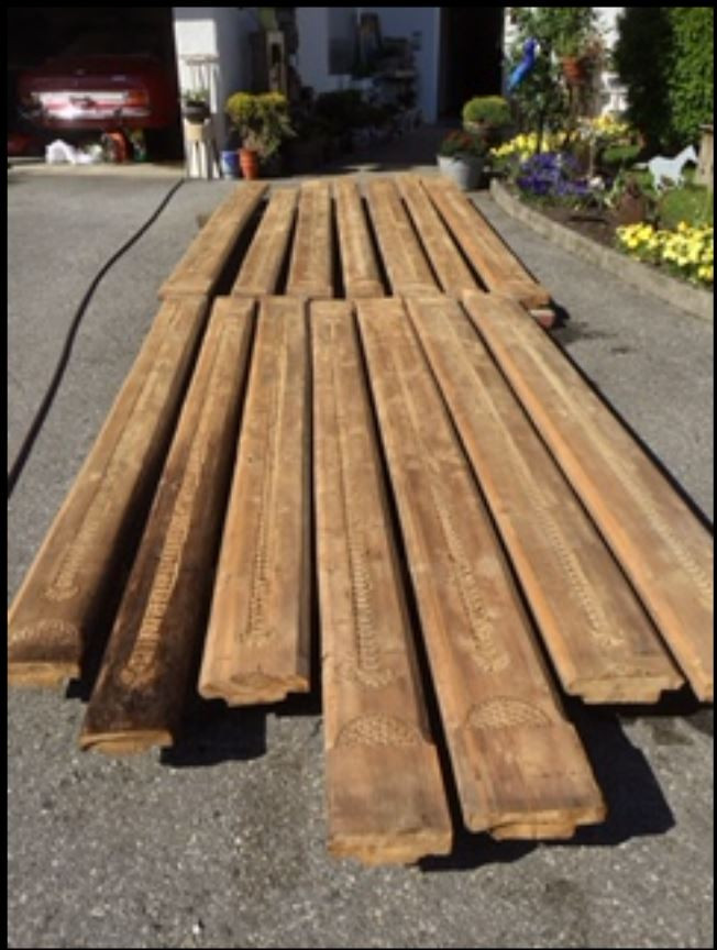  - Gotische & Antike Decken / Bodenbretter