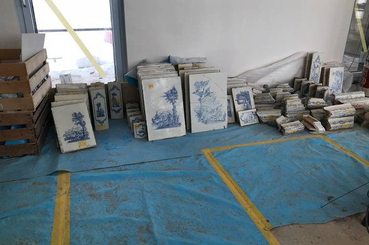 Aufbau Küchler Turmofen