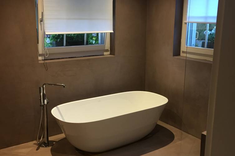 Bodenaufbau Mineralischer Mörtelbelag - Kanton Aargau