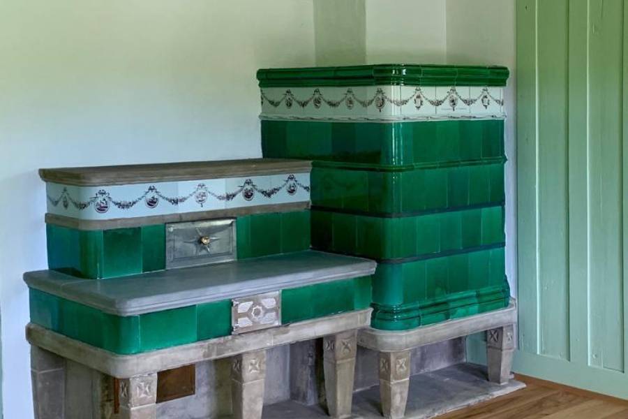 Antiker Kachelofen - Kanton Aargau