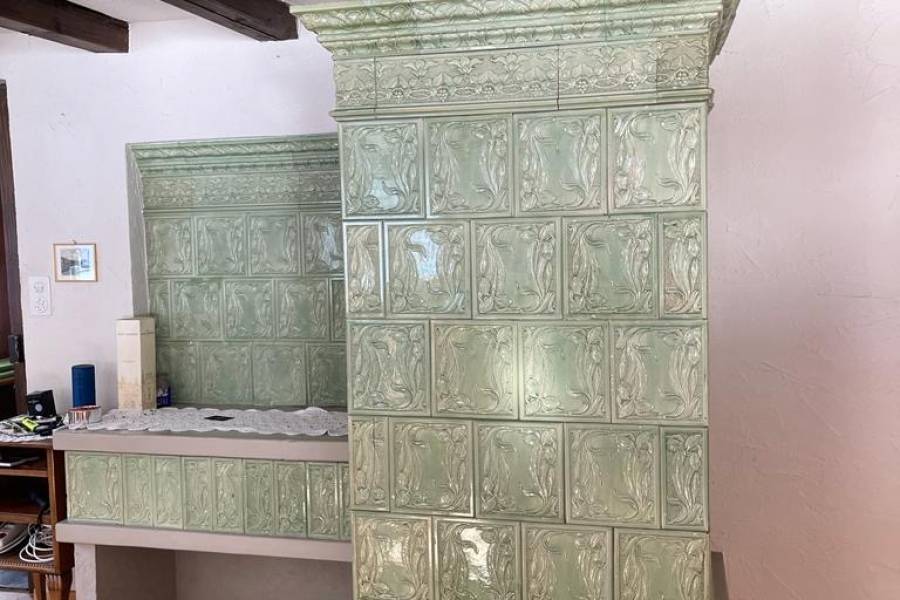 Antiker Kachelofen - Kanton Aargau