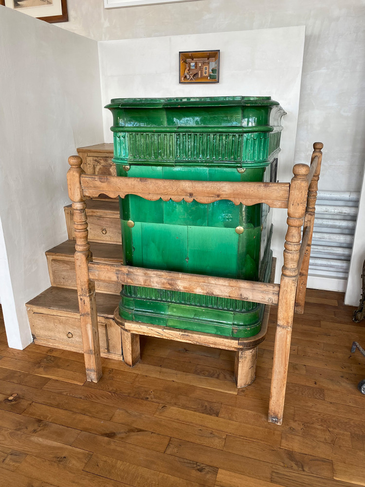 Antiker Kachelofen - Kanton Luzern