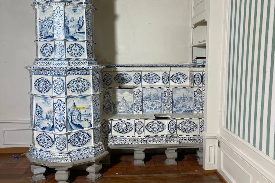 Antiker Kachelofen - Kanton Luzern