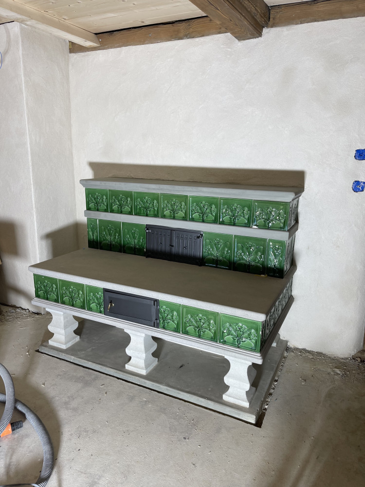 Antiker Kachelofen - Kanton Luzern