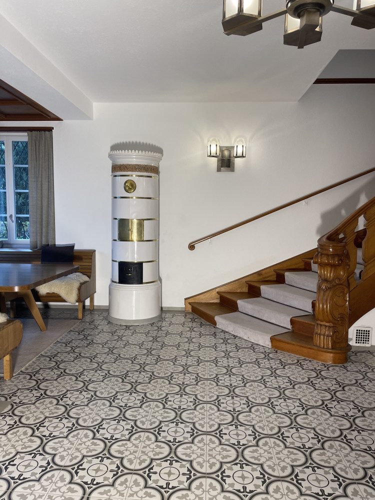 Antiker Kachelofen - Kanton Luzern