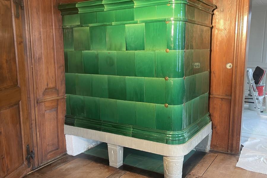 Antiker Kachelofen - Kanton Luzern