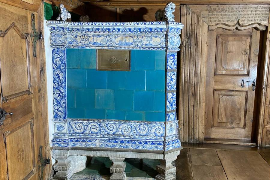 Antiker Kachelofen - Kanton Nidwalden