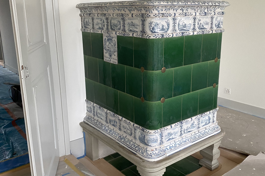 Antike Kachelöfen - Kanton Zug