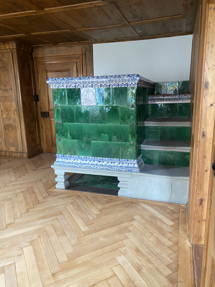 Antiker Kachelofen - Kanton Zug