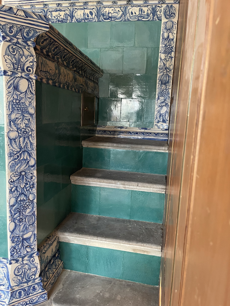 Antiker Kachelofen - Kanton Zug