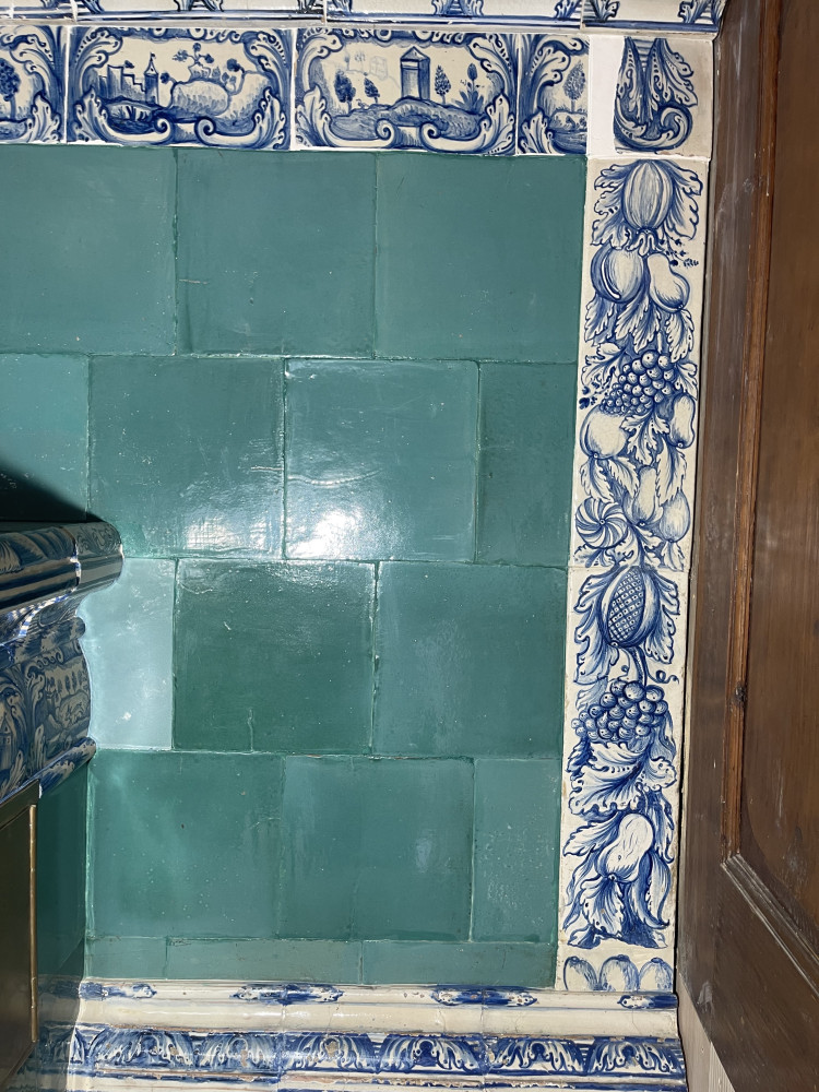 Antiker Kachelofen - Kanton Zug