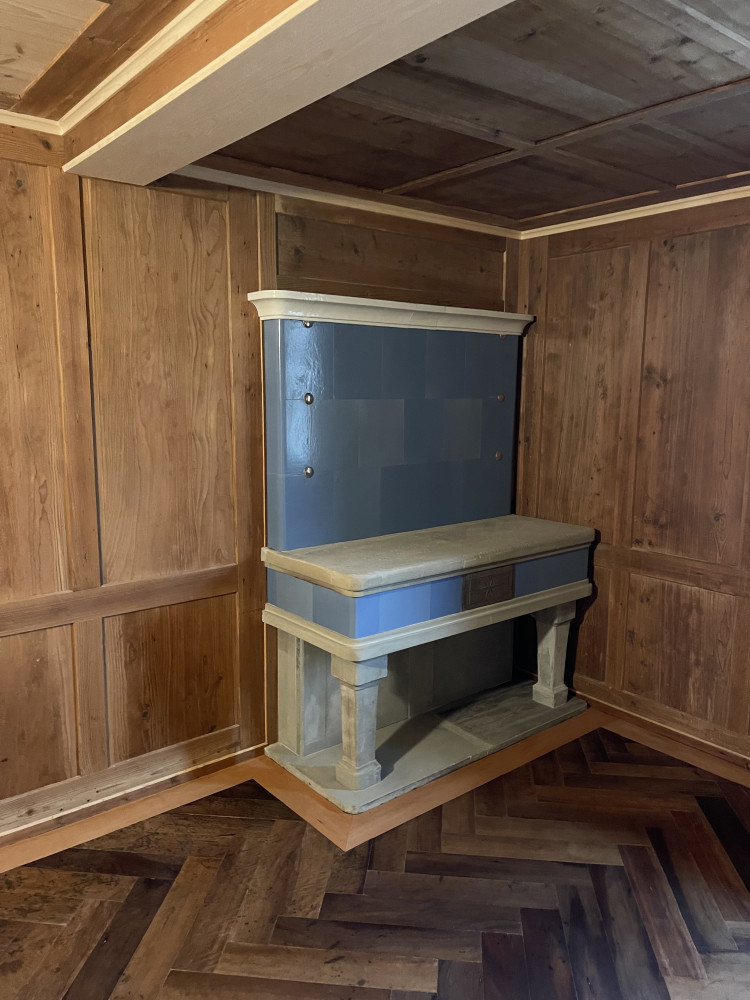 Antiker Kachelofen - Kanton Zug