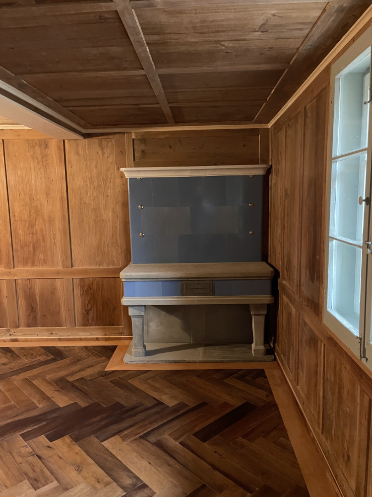 Antiker Kachelofen - Kanton Zug