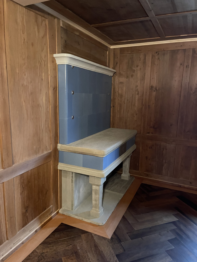 Antiker Kachelofen - Kanton Zug