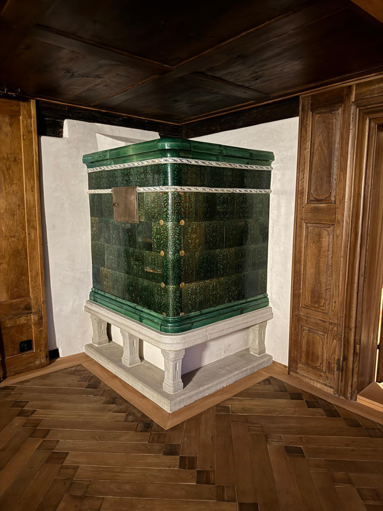 Antiker Kachelofen - Kanton Zug