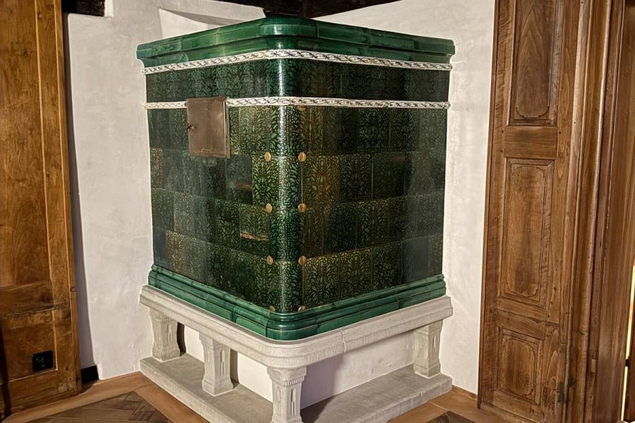 Antiker Kachelofen - Kanton Zug