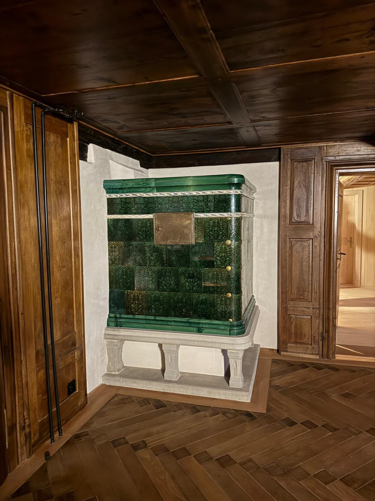 Antiker Kachelofen - Kanton Zug