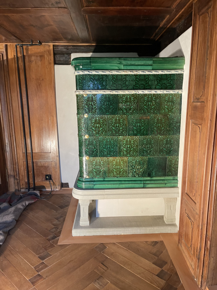 Antiker Kachelofen - Kanton Zug